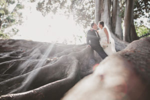 balboa park prado wedding photos